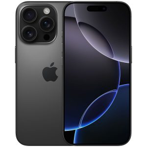 iPhone 16 Pro Max Negro frente y respaldo