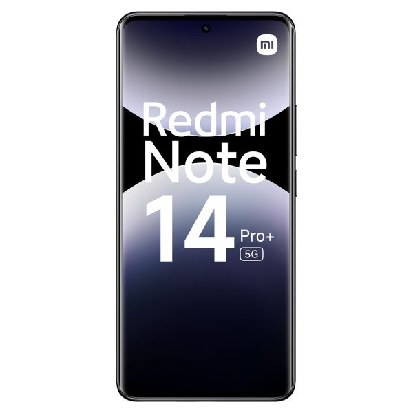 Parte trasera del Xiaomi Redmi Note 14 Pro+ 5G negro, con módulo de triple cámara y acabado mate premium
