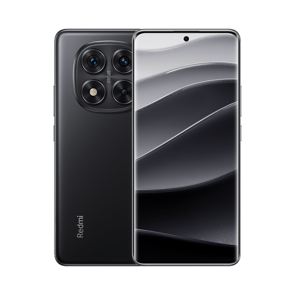 Redmi Note 14 Pro 5G Negro, vista frontal y trasera