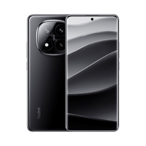 Redmi Note 14 Pro Plus 5G Color negro frontal y respaldo. Redmi Note 14 Pro + 5G