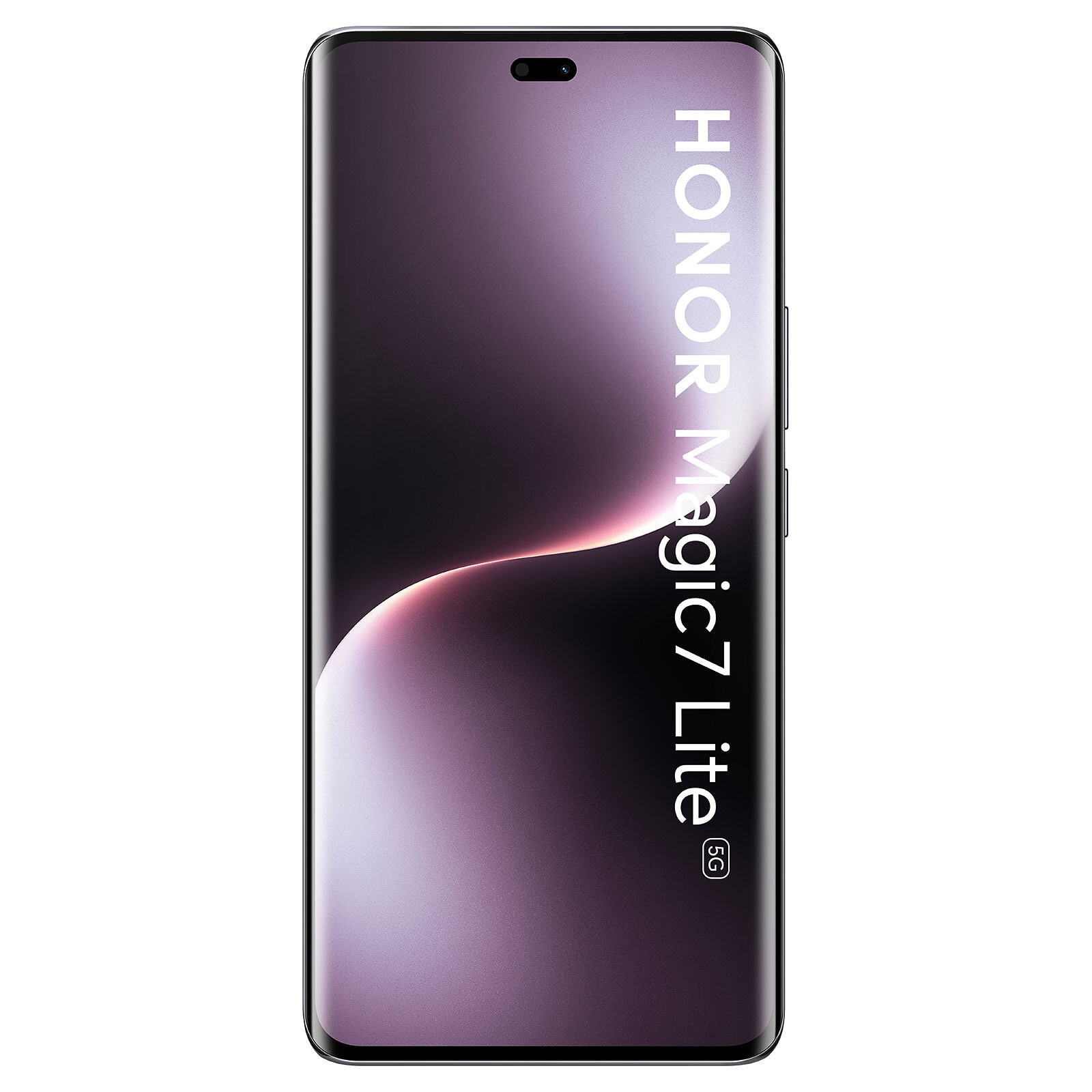 Celular Honor Magic 7 Lite 5G negro Honor X9C frente .