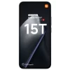 Xiaomi 15T negro visto de frente con pantalla encendida