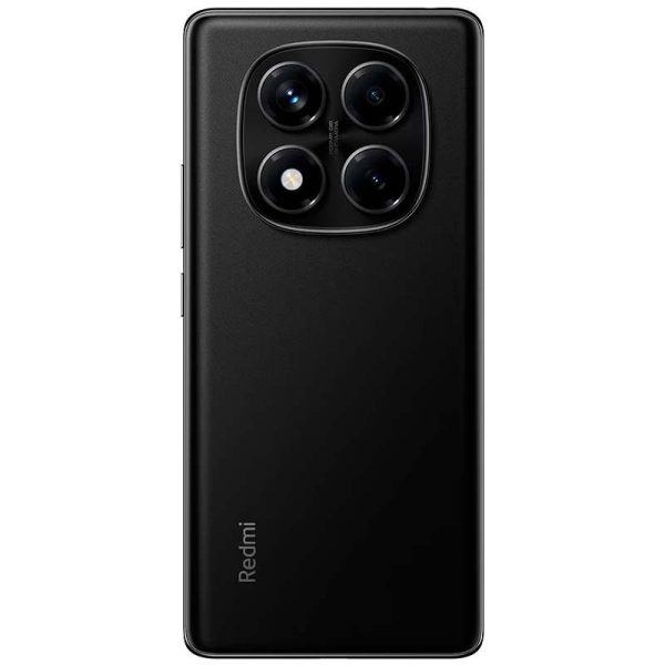 Xiaomi Redmi Note 14 Pro 4G respaldo mostrando sus camaras color negro.