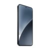Xiaomi 15 vista diagonal pantalla color negro