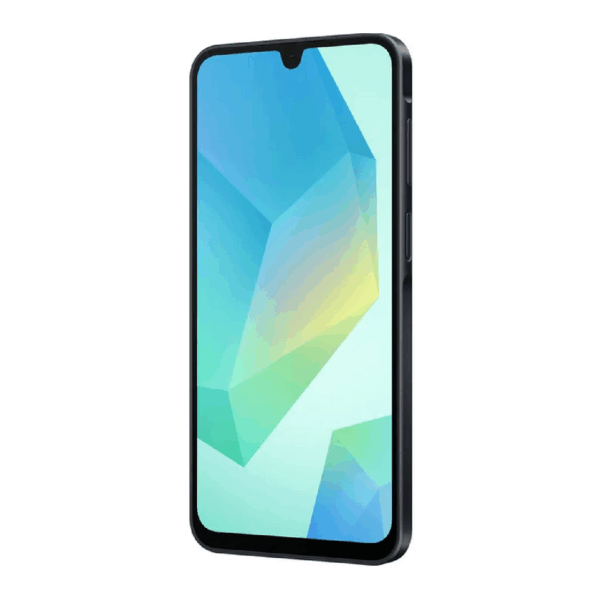 Galaxy A16 4GB 128 GB negro diagonal izquierdo
