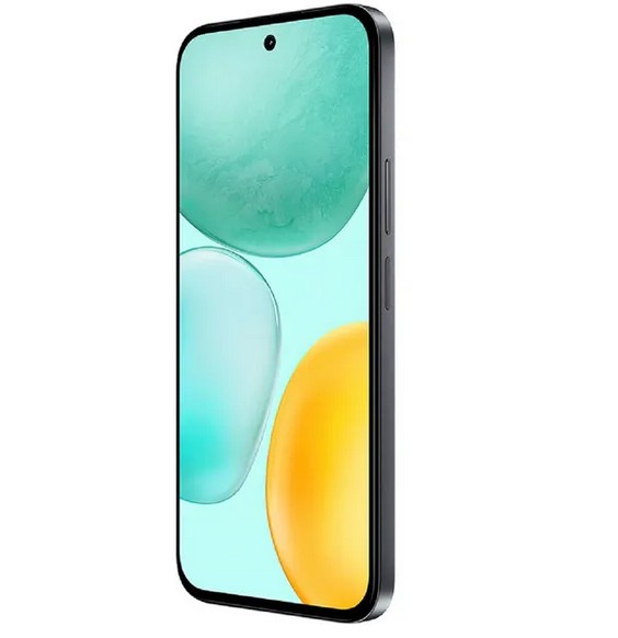 Honor play 9c color negro frente diagonal.