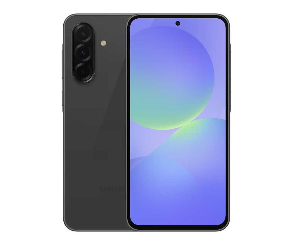 SAMSUNG GALAXY A36 negro frente y respaldo