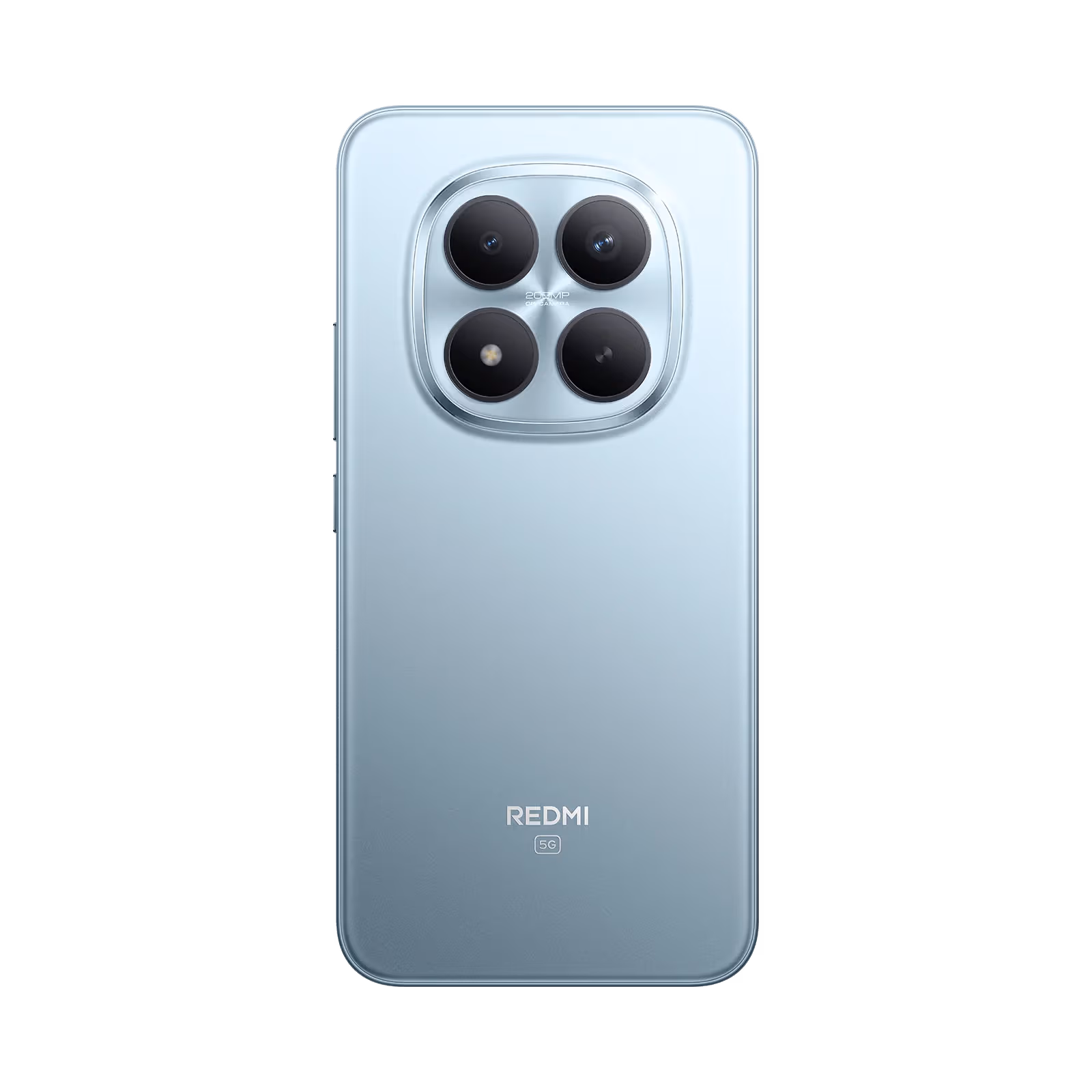 Redmi Note 15 Pro+ 5G azul vista trasera frontal mostrando cámara vista posterior mostrando cámaras y flash disponible en celumovil Store