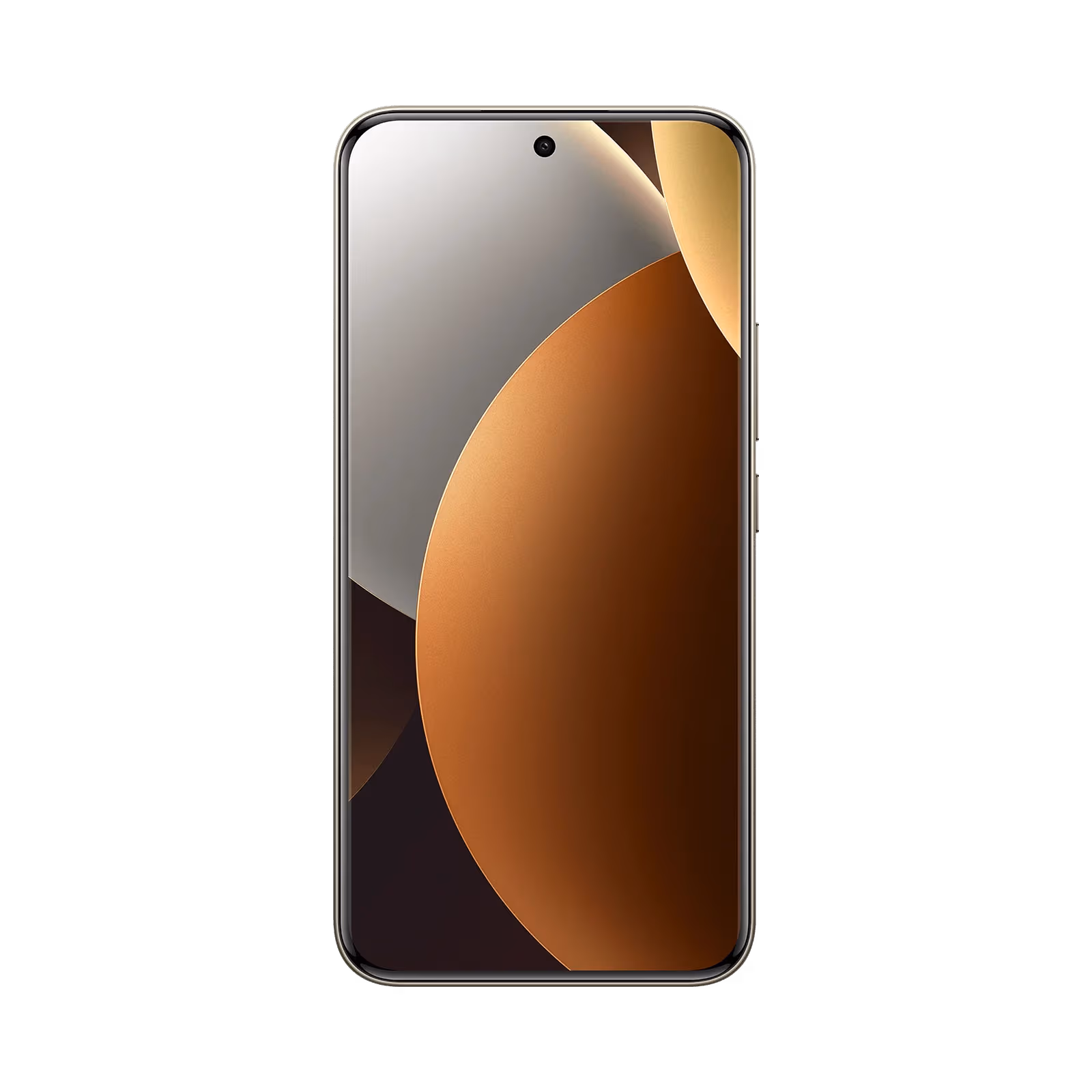 Redmi Note 15 Pro+ 5g café vista frontal mostrando pantalla y cámara frontal disponible en celumovil Store