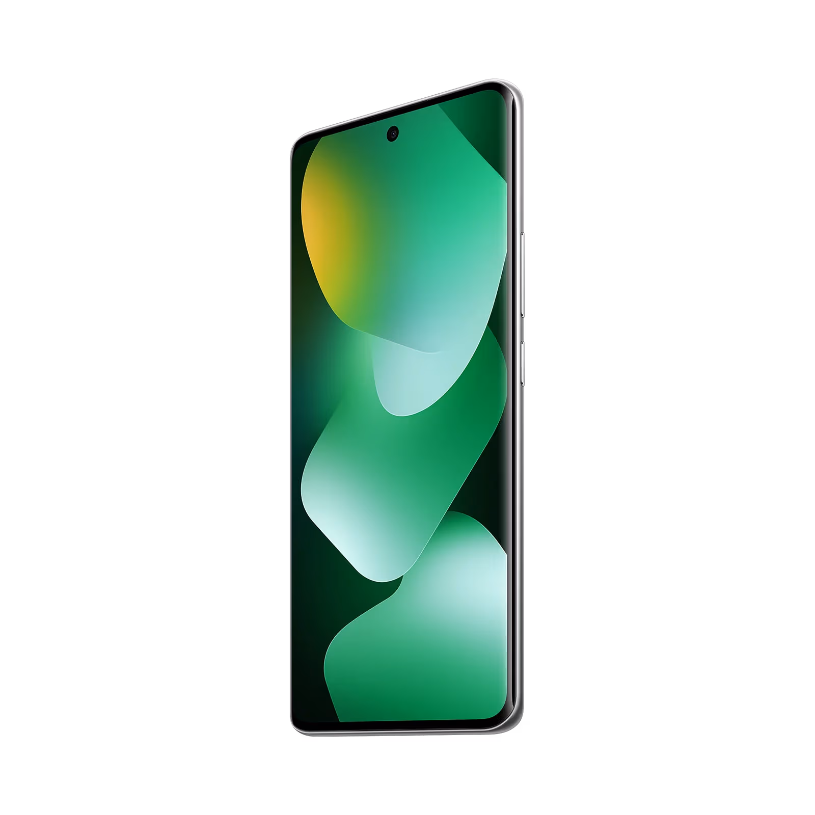 Redmi Note 15 pantalla inclinada verde
