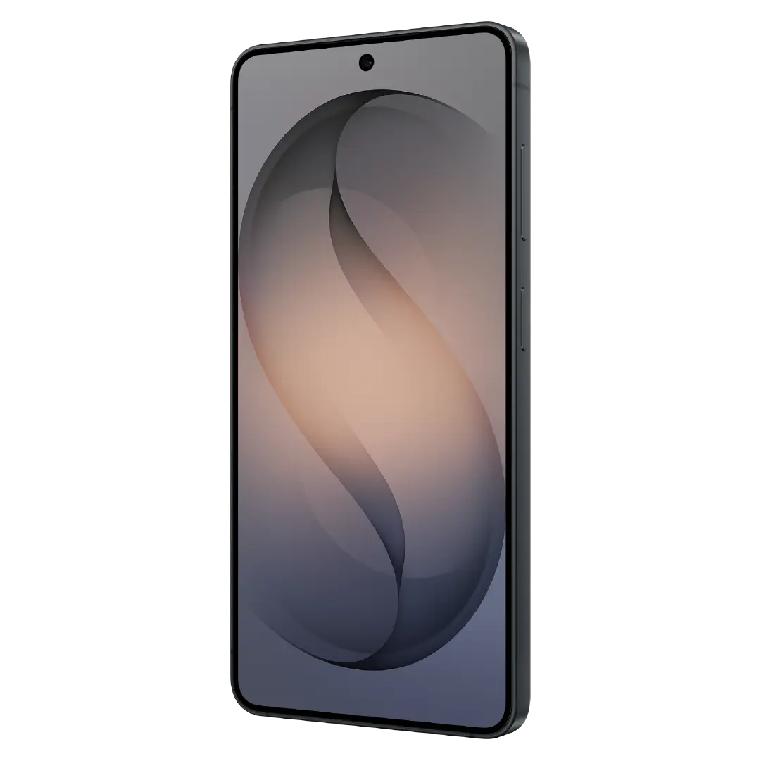 Celular Samsung Galaxy S26 negro frente diagonal