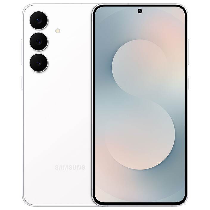 Samsung Galaxy S25 FE Blanco 256 Gb 8 Gb Ram Frente y Trasera