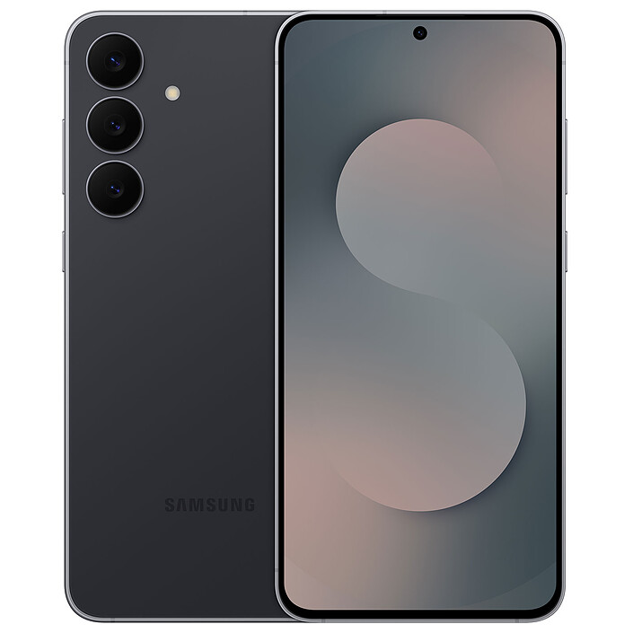 Samsung Galaxy S25 FE Negro 256 Gb 8 Gb Ram Frente y Trasera