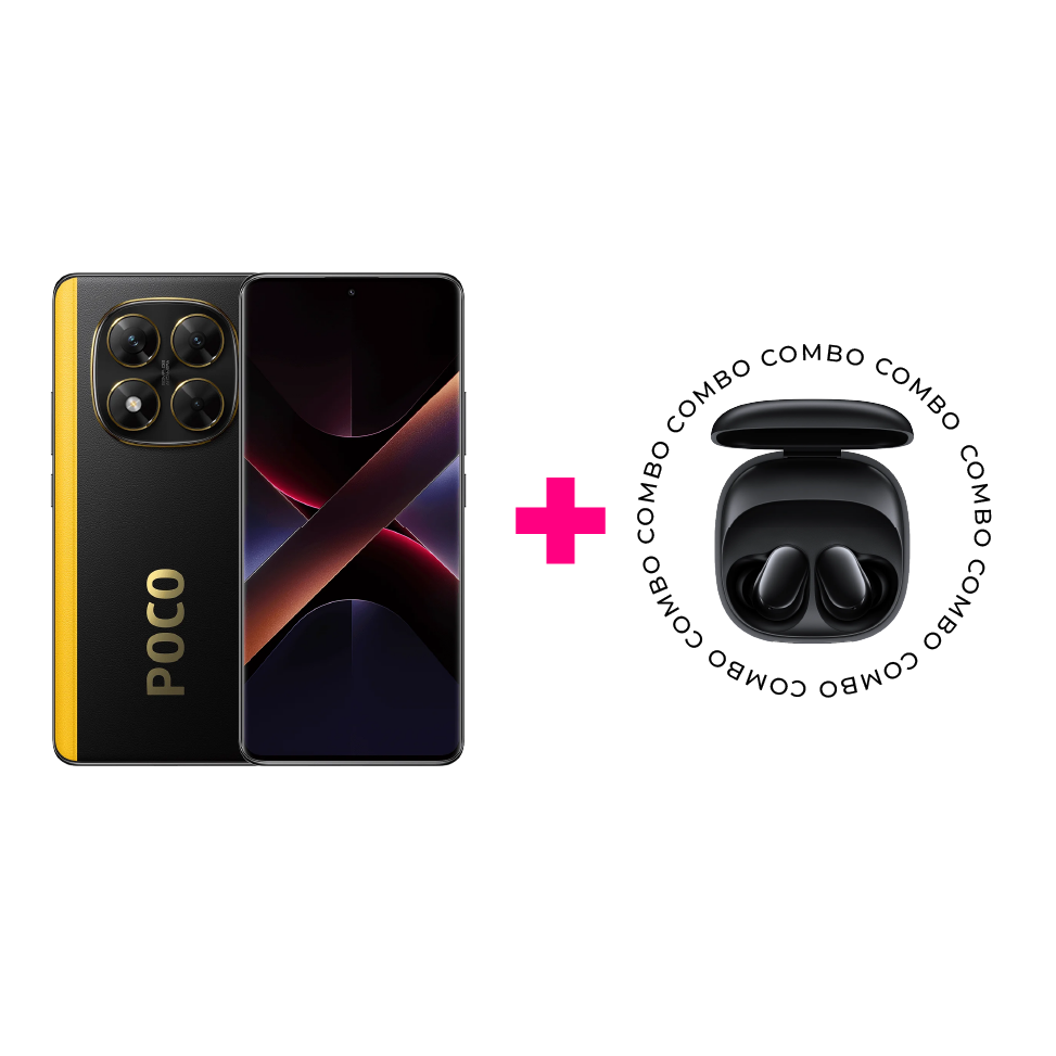 Inicio Celumovil Store Compra Celulares Originales en Colombia al Mejor PrecioInicio Celumovil Store 15 Poco X7 5G + Redmi Buds 6 Play