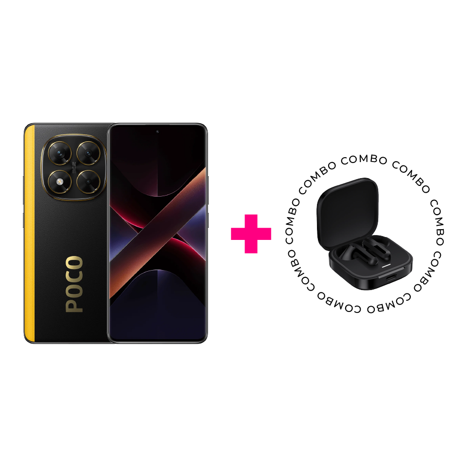 Inicio Celumovil Store Compra Celulares Originales en Colombia al Mejor PrecioInicio Celumovil Store 16 Poco X7 5G + Redmi Buds 6 Active