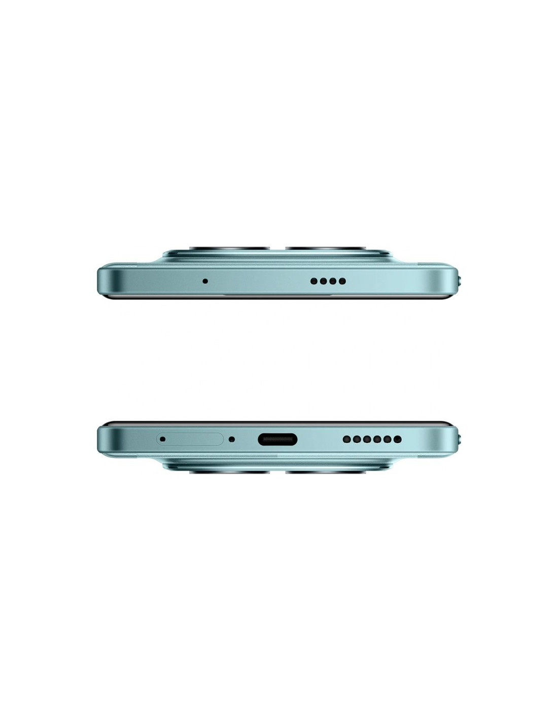 Celular Xiaomi poco m8 pro 5g 8gb 256gb verde vista superior smartphone borde de arriba Celular Xiaomi poco m8 pro 5g 8gb 256gb verde vista superior smartphone borde de arriba