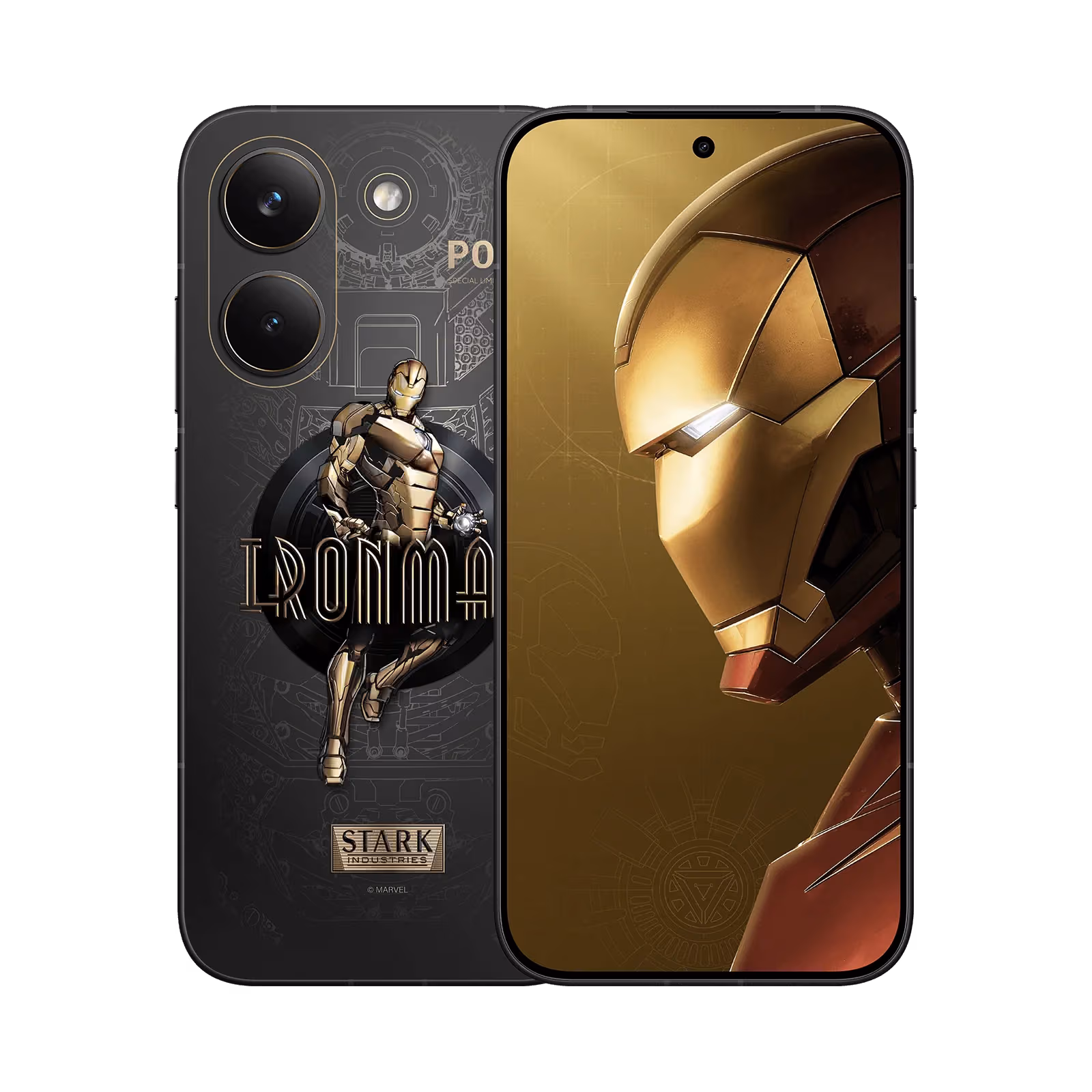 Poco X8 Pro Iron Man Edition Pantalla Tapa Frontal