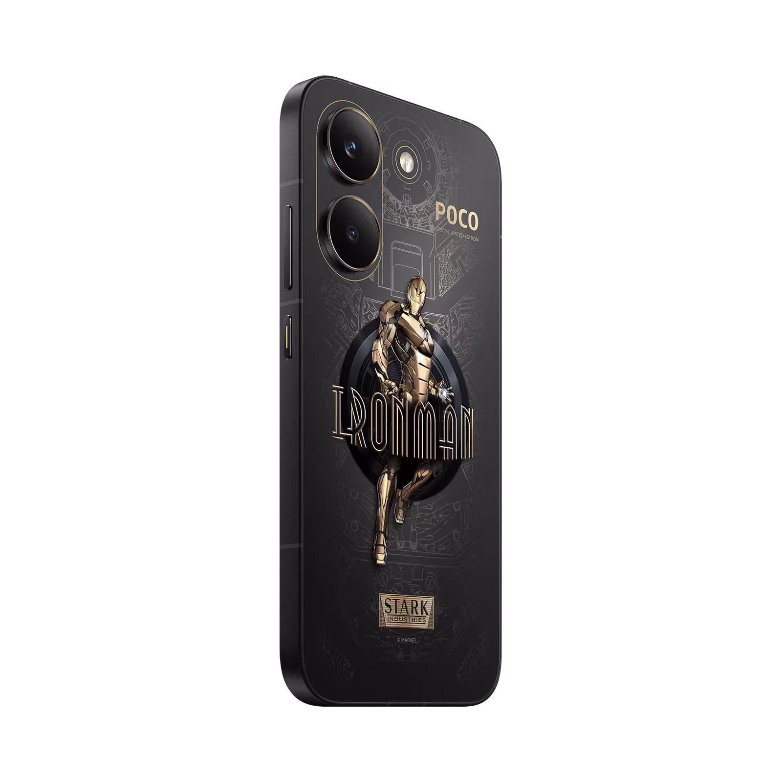 Poco X8 Pro Iron Man Edition Tapa Inclinada 2