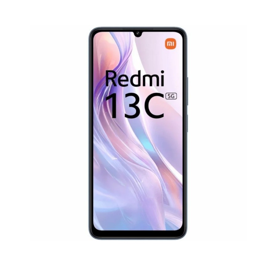 Xiaomi Redmi Note 13C 5G azul con pantalla frontal completa