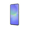 Celular Samsung Galaxy A36 5G color verde vista frente diagonal pantalla y borde derecho