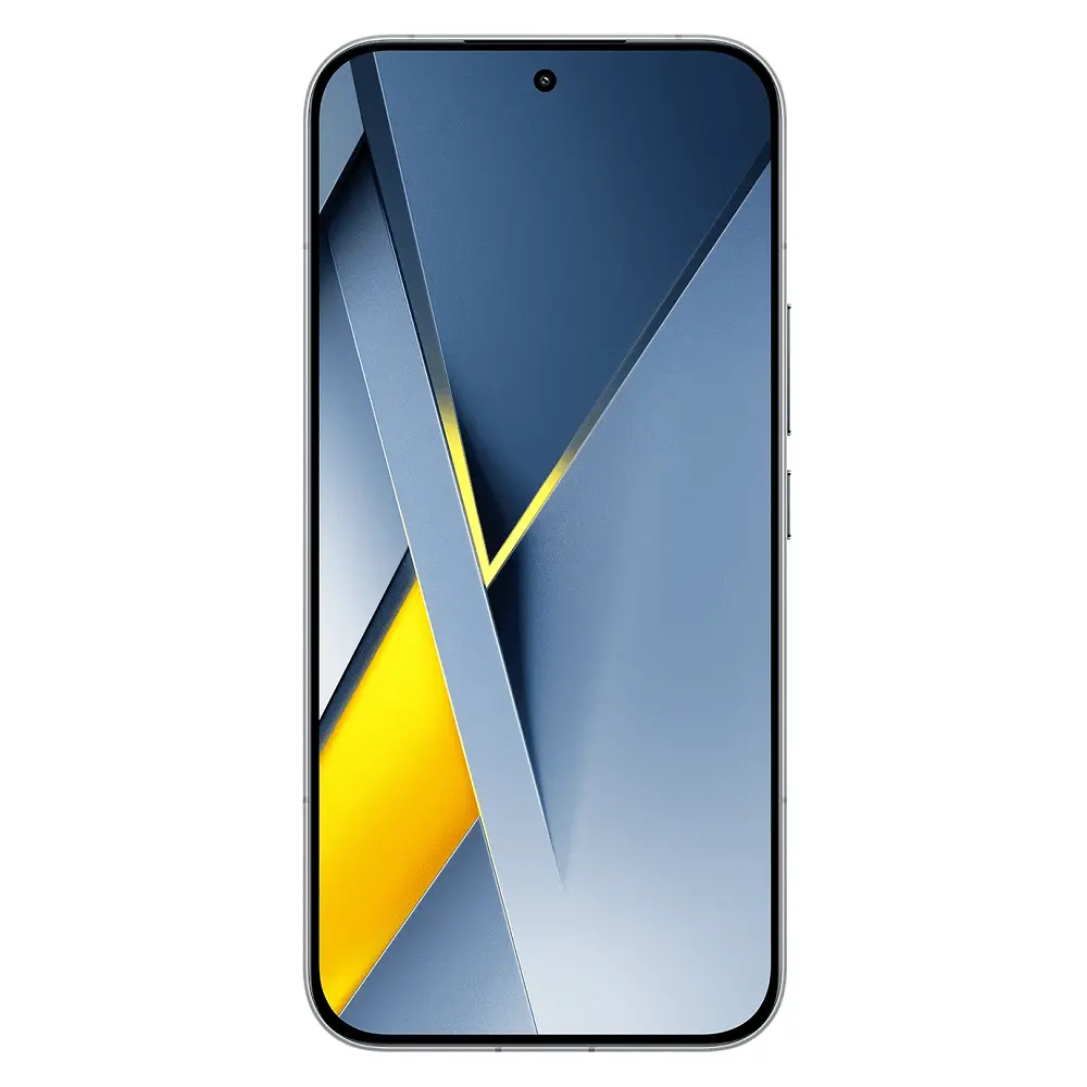 Xiaomi Poco F8 Ultra vista frente mostrando su pantalla AMOLED de 6.9 pulgadas QHD (1200 x 2608 píxeles) cámara frontal