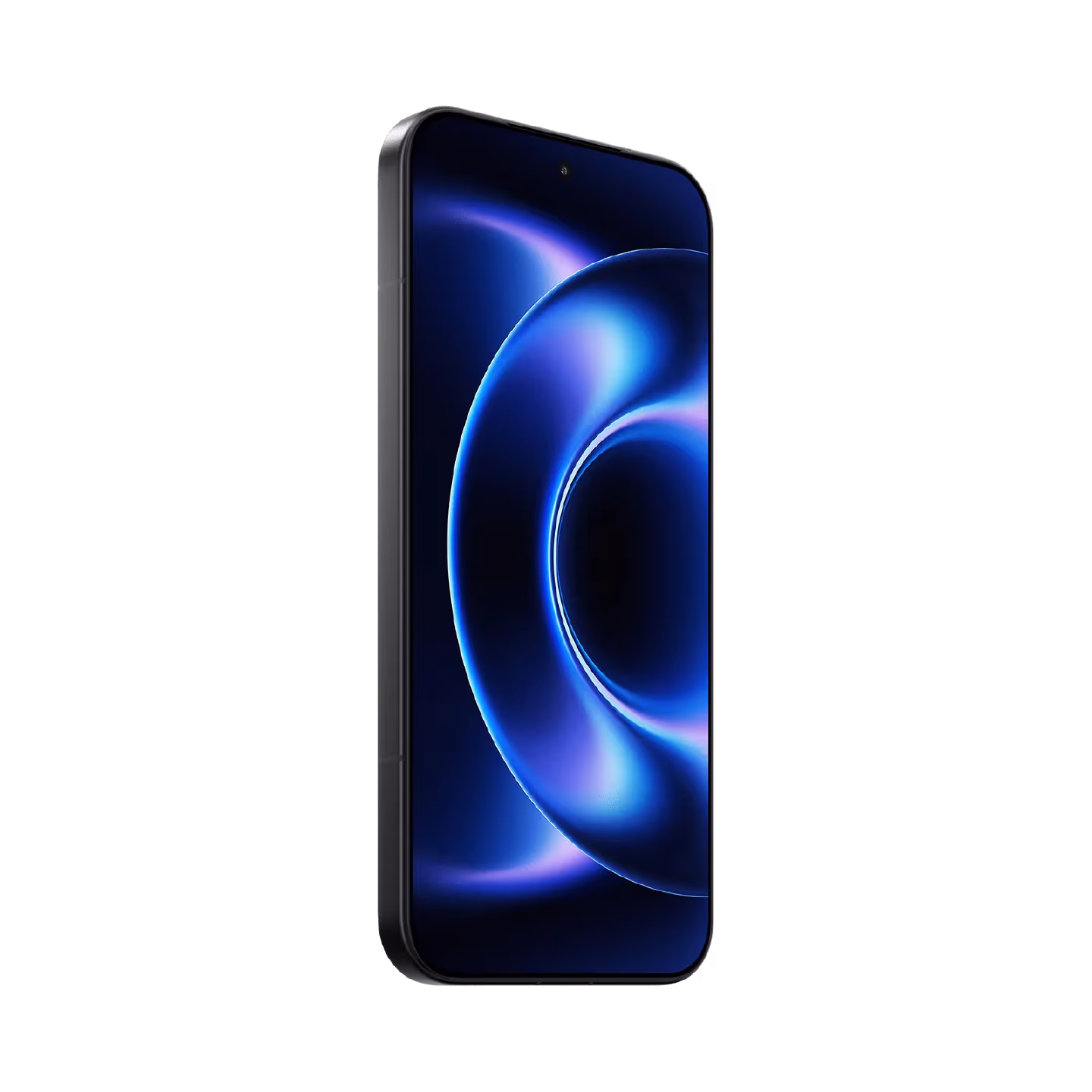 Xiaomi 17 Ultra negro vista diagonal mostrando pantalla botones y cámara frontal disponible en celumovil Store