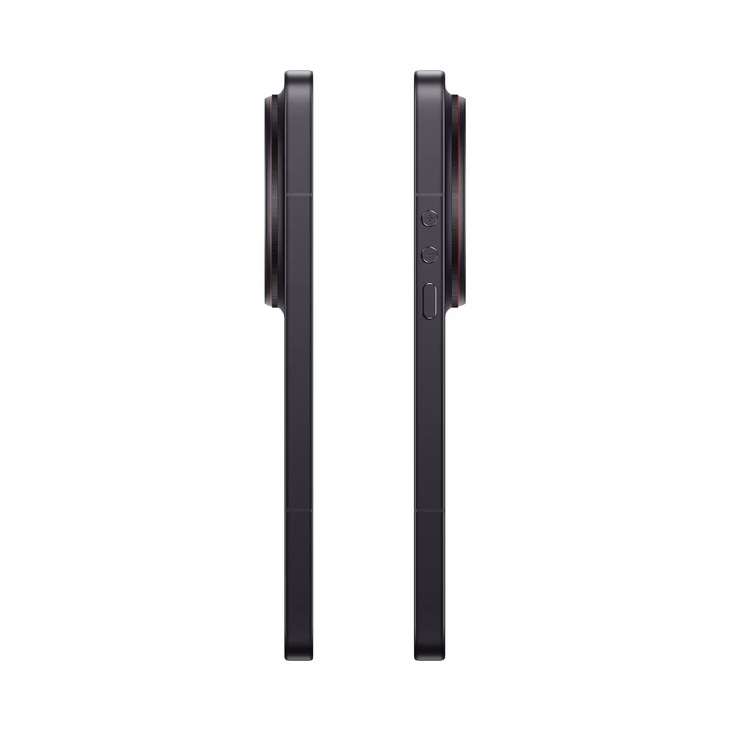 Xiaomi 17 Ultra negro vista lateral frontal mostrando botones marco y cámara disponible en celumovil Store