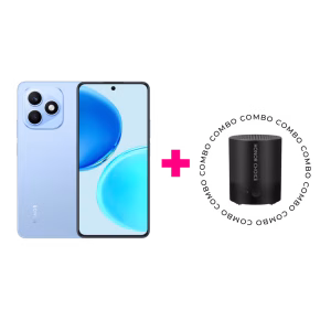 Combo Honor X8D + mini parlante honor choice bluetooth speaker azul