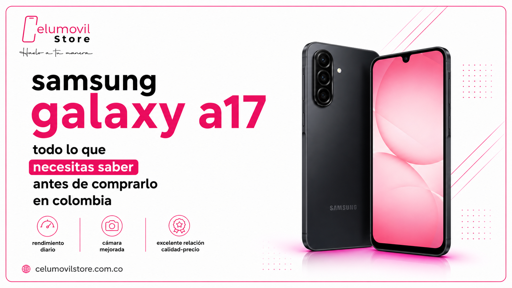 Samsung Galaxy A17 Todo lo que necesitas saber