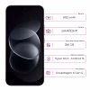 Xiaomi-Redmi-Note-17-Pro-MAx-5G-vista-frontal-mostrando-la pantalla-cámara-frontal-y-especificacones-junto-al-celular-de-color-negro Xiaomi Redmi Note 17 Pro Max 5G negro vista delantera y trasera frontal mostrando pantalla y cámara vista posterior