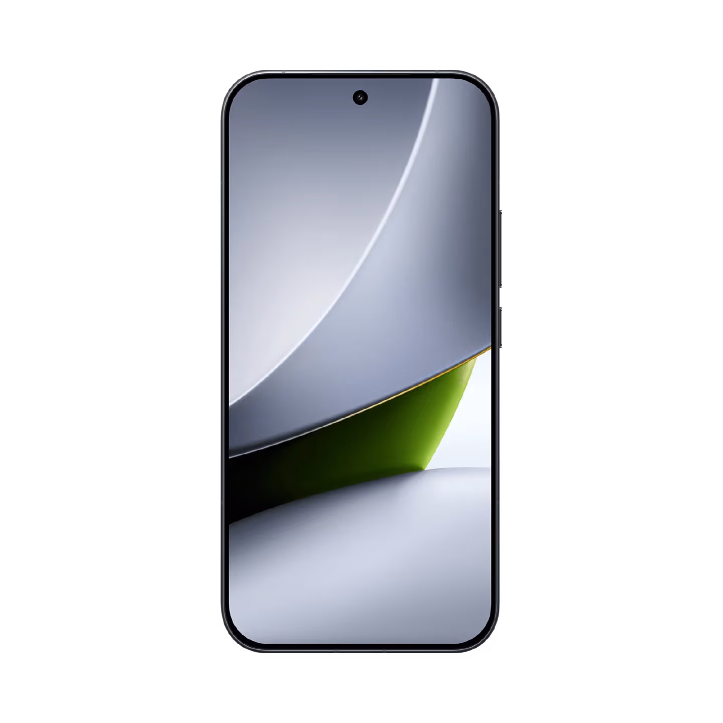 Poco F9 Pro negro vista frontal mostrando pantalla y cámara frontal disponible en celumovil Store