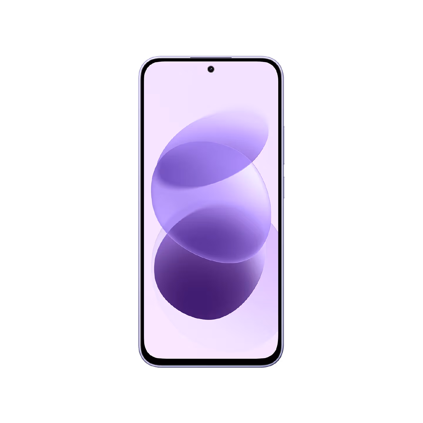 Xiaomi redmi Note 17 5G morado vista frontal mostrando pantalla y cámara frontal disponible en celumovil Store